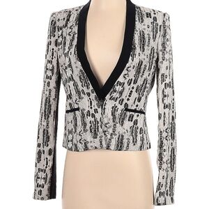 Black and White Women's Jacket